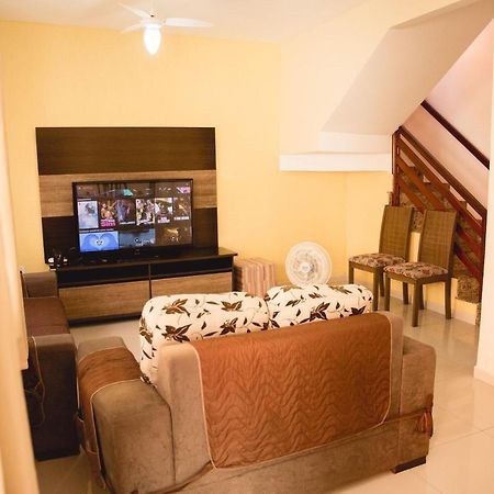 Casa A 400 M Da Praia Do Centro - Wifi 200Mb - Garagem - Tv 500 Canais - 2 Quartos - Cozinha Equipada - Churrasqueira Villa Rio das Ostras Luaran gambar