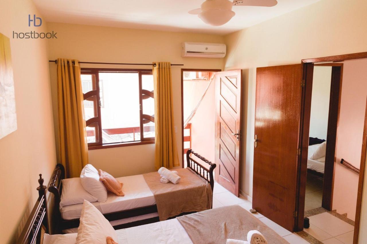 Casa A 400 M Da Praia Do Centro - Wifi 200Mb - Garagem - Tv 500 Canais - 2 Quartos - Cozinha Equipada - Churrasqueira Villa Rio das Ostras Luaran gambar