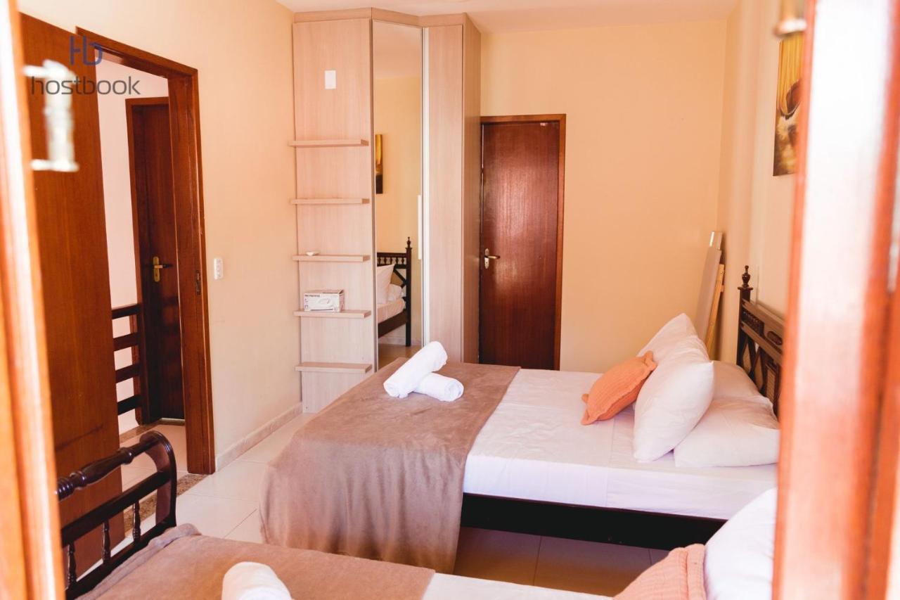 Casa A 400 M Da Praia Do Centro - Wifi 200Mb - Garagem - Tv 500 Canais - 2 Quartos - Cozinha Equipada - Churrasqueira Villa Rio das Ostras Luaran gambar