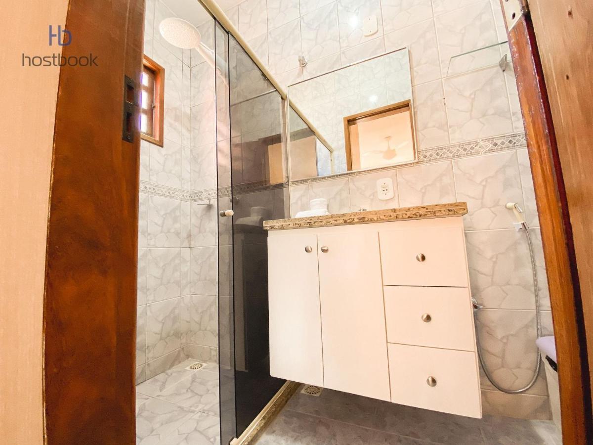 Casa A 400 M Da Praia Do Centro - Wifi 200Mb - Garagem - Tv 500 Canais - 2 Quartos - Cozinha Equipada - Churrasqueira Villa Rio das Ostras Luaran gambar