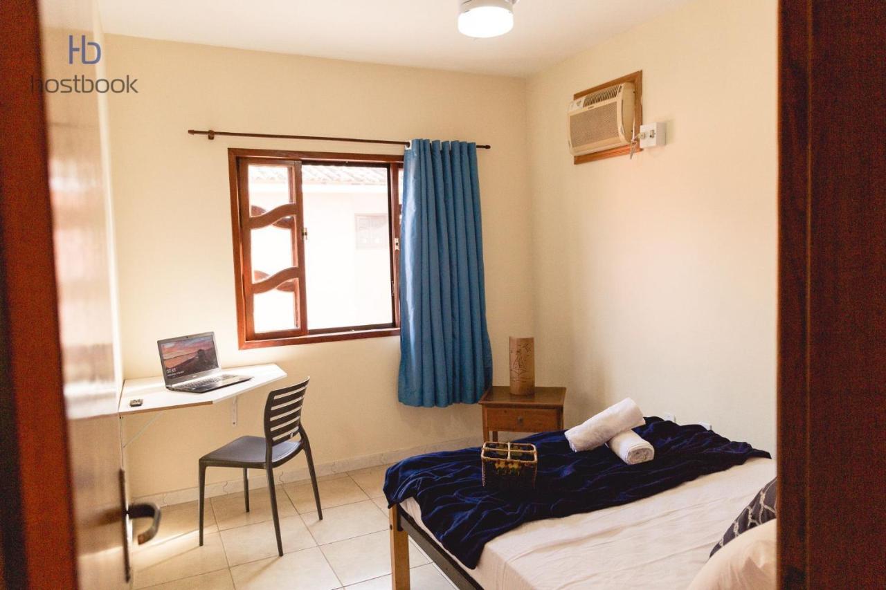 Casa A 400 M Da Praia Do Centro - Wifi 200Mb - Garagem - Tv 500 Canais - 2 Quartos - Cozinha Equipada - Churrasqueira Villa Rio das Ostras Luaran gambar